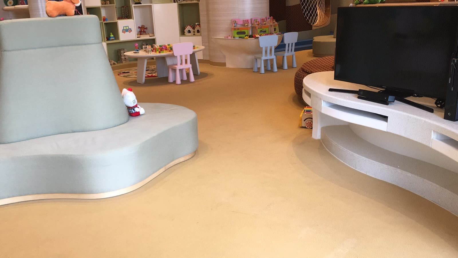 Children's play zone detail