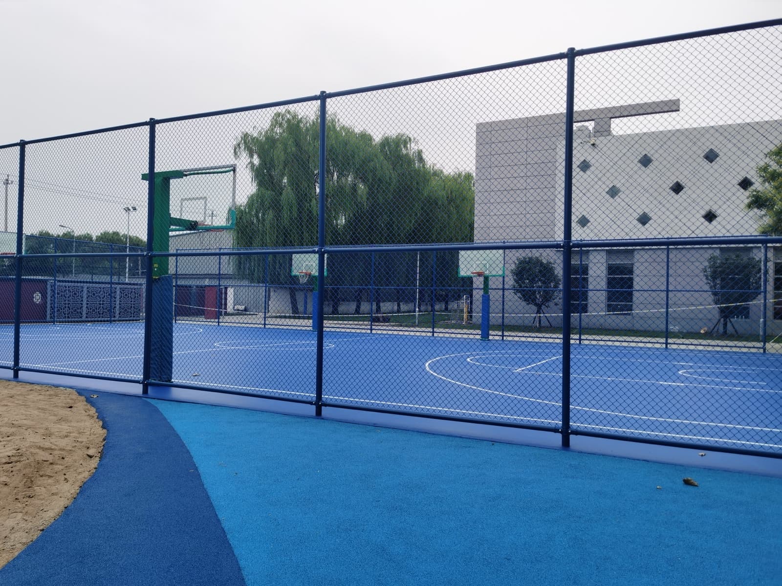 Combined play and sports area