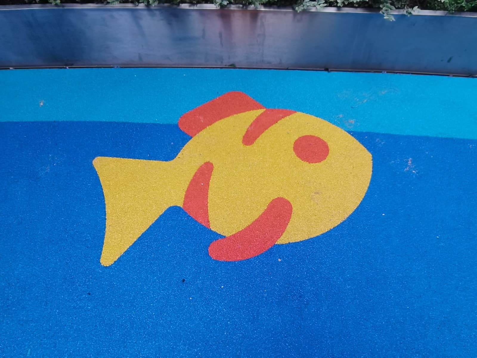 Completed rooftop play zone